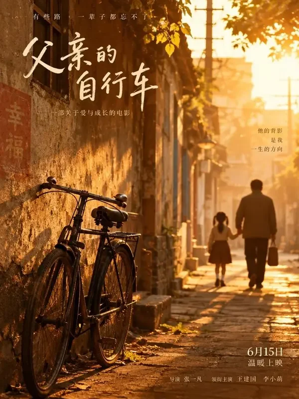 短剧《父亲的二八单车》封面海报